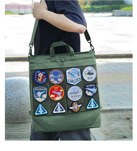 【飞行员头盔包】携行包航空登机挎包飞行员手提包飞行包军迷背包by