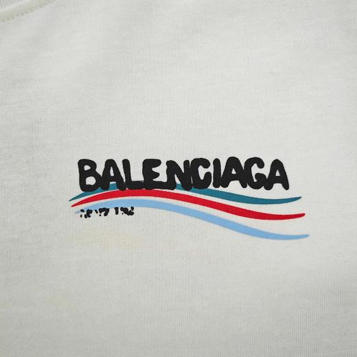 F022736联名百事艾菲尔铁塔字母图案logo印花休闲情侣圆领短袖T恤 商品图7