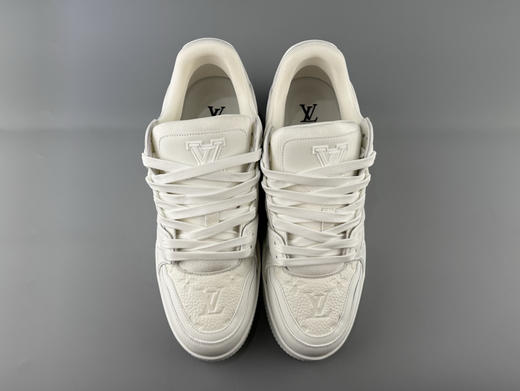 春季特惠💰720 LV 纯原版本 # 驴牌 Trainer 经典配色 全白武士压花 商品图7