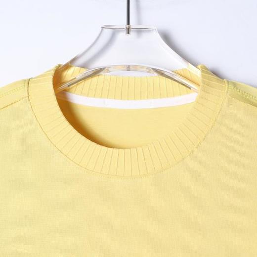 26T57SDSA男装2026新款潮牌简约风短袖t恤字母刺绣宽松半袖上衣 商品图2