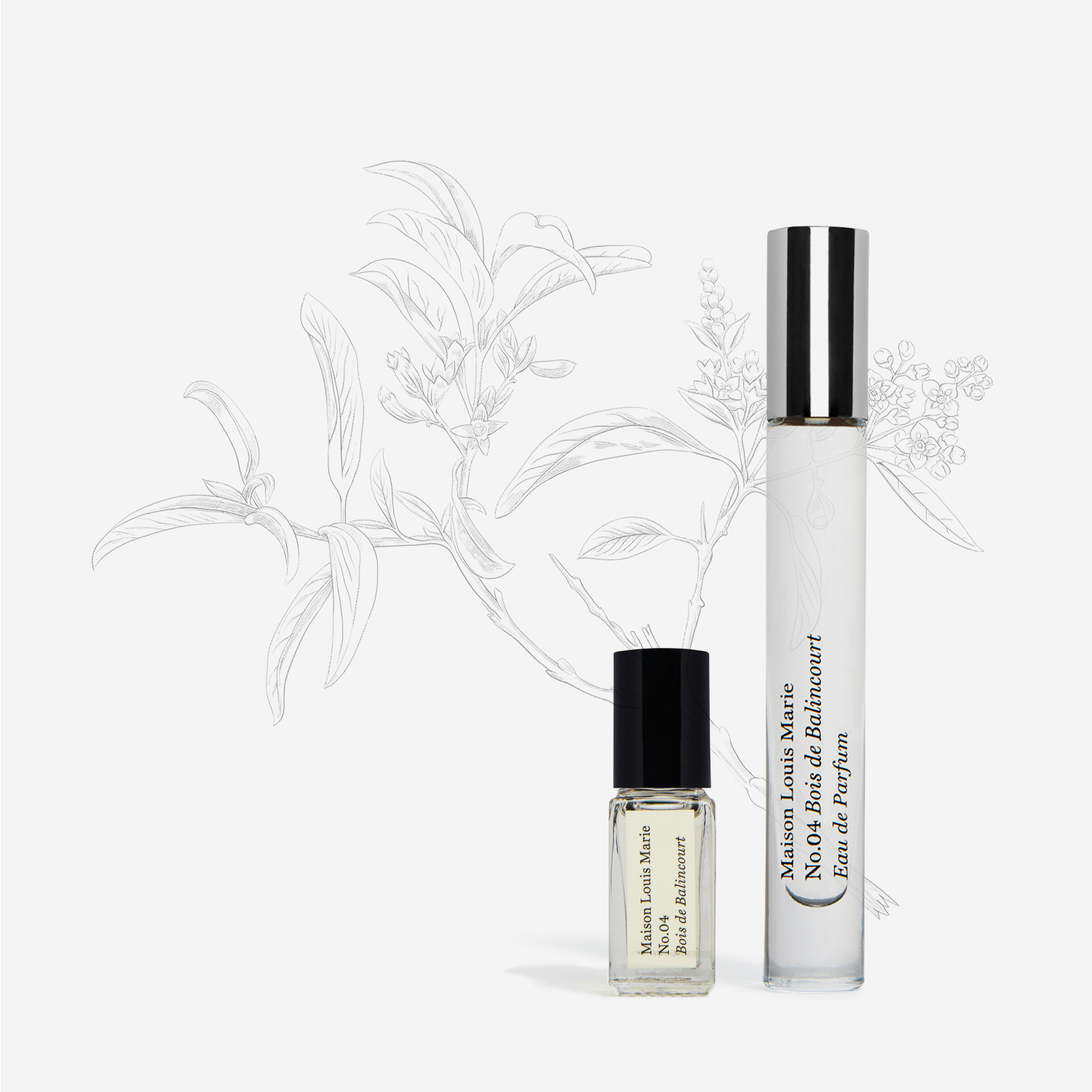 No.04 秘径漫游 迷你旅行组 3ml滚珠油+10ml香水 Maison Louis Marie 【国内发货】