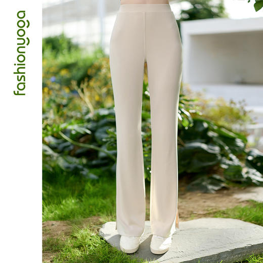 F16917修身裤脚开叉长裤/九分裤 商品图9