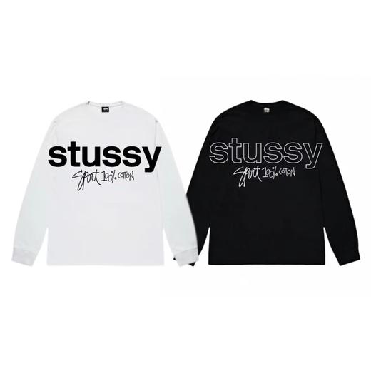 F022733大logo印花情侣柔软舒适圆领长袖T恤 商品图3