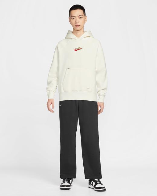 Nike 耐克Sportswear 马年限定脱缰系列 新年款男子加绒连帽衫IQ3707-133 商品图7