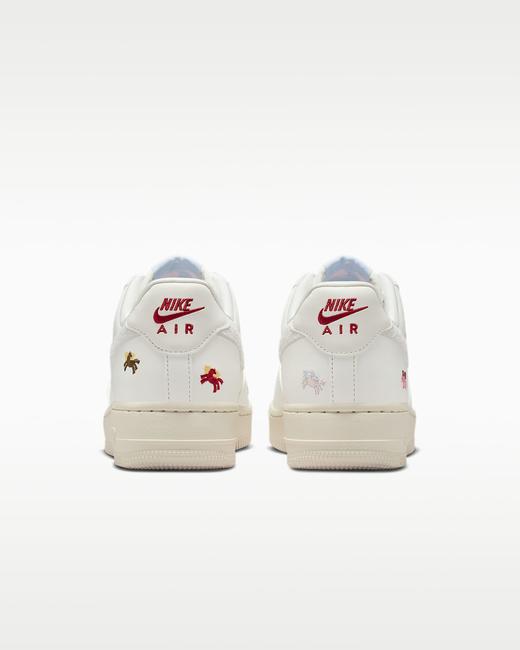 Nike 耐克Air Force 1 '07 SE "CNY" 马年限定脱缰系列IQ1143-100 商品图5