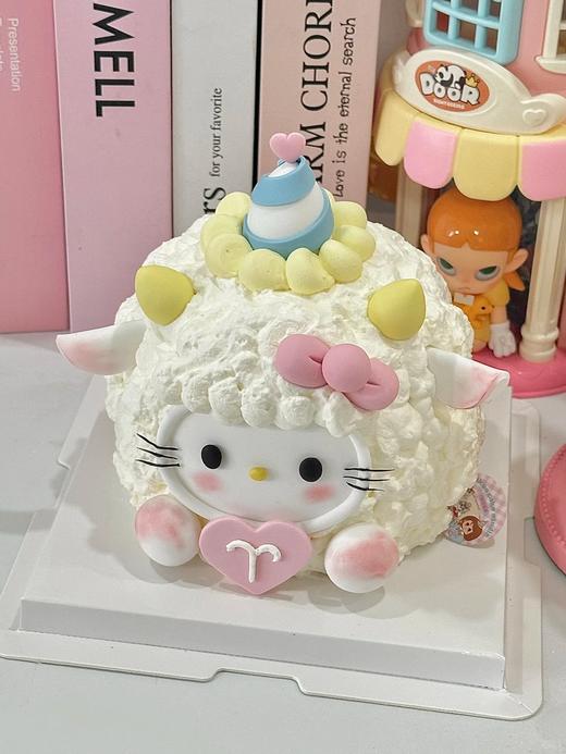 多款式星座系列~白羊座卡通蛋糕-低糖处理无添加 商品图0