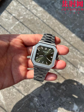 PP+百达翡丽 方形鹦鹉螺 新系列CUBITUS 5821男士腕表 橄榄绿