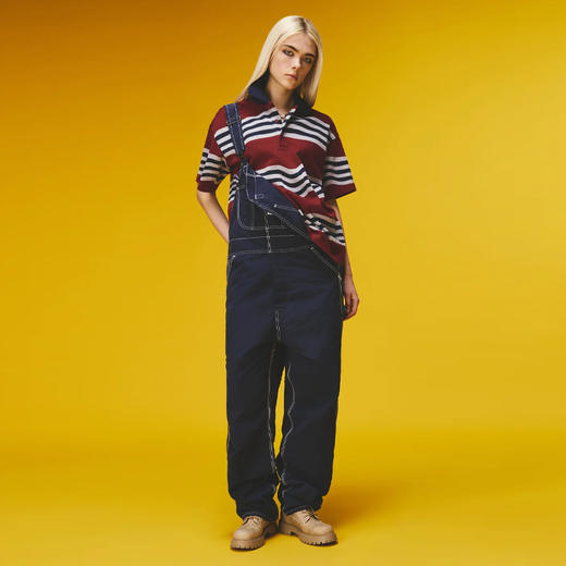 Napapijri 中性Martine Rose联名棉质短袖polo衫 条纹 NP0A4HG9L661 商品图8