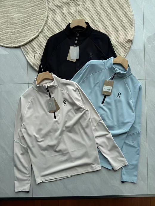 F022785新品Climate系列长袖半拉链运动T恤 商品图0