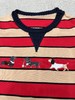 F022720设计师款复古萌趣红条纹上衣长袖T恤 商品缩略图6