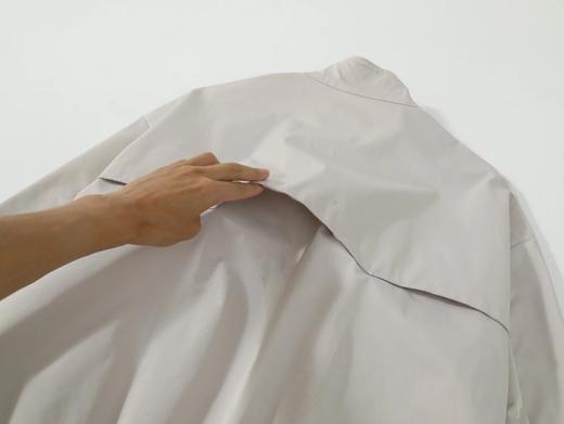 F022767老干部风字母激光刺绣立领长袖夹克外套 商品图14