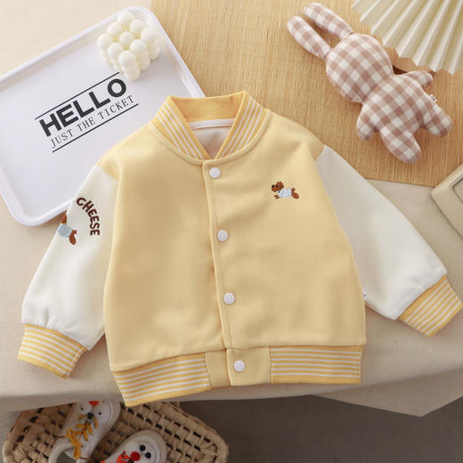 💰39.9/件起 棒球服2026新款春季男女宝宝运动休闲上衣宝宝洋气外套聚★为爱严选 商品图5