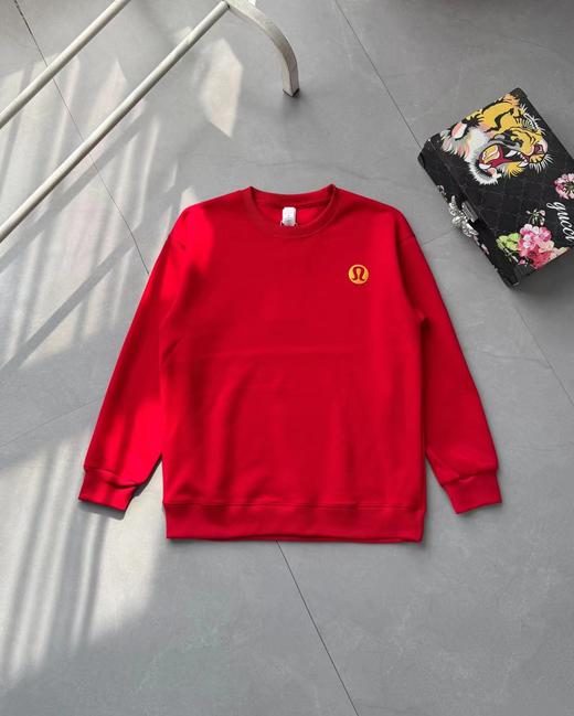 F022753新年限定情侣款！STEADYSTATE落肩宽松款圆领卫衣 商品图7