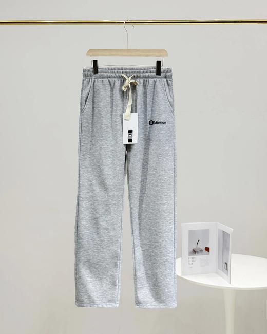 F022718美式高街复古史密斯绒直筒休闲卫裤 商品图5