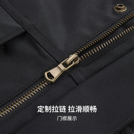 【挺括有型】圣得西复古轻工装通勤翻领夹克春装男士2026新款外套 商品图7