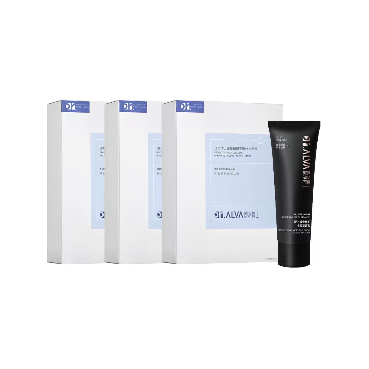 【官方授权】Dr.Alva瑷尔博士益生精研平衡修护面膜10片/盒