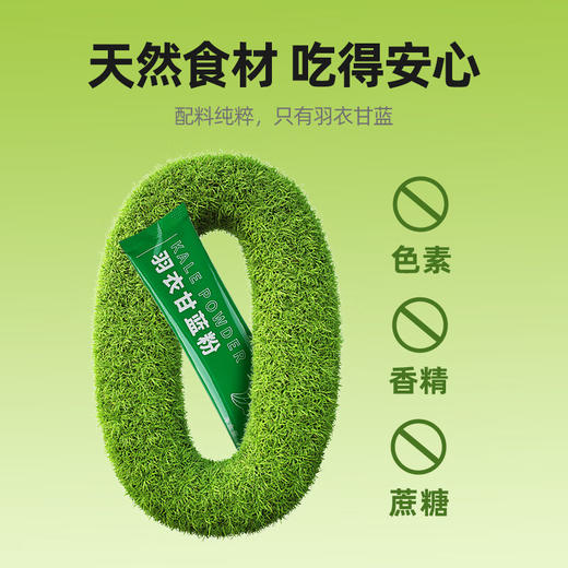 杞里香 健身代餐青汁羽衣甘蓝粉42克 商品图6