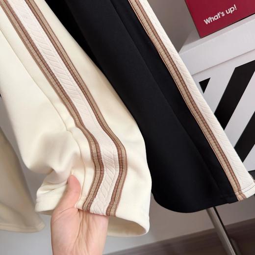 F022739早春抽绳设计卫裤宽松直筒裤拖地长裤 商品图10