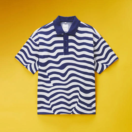 Napapijri 中性Martine Rose联名棉质短袖polo衫 条纹 NP0A4HG9L651 商品图0