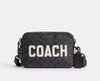 到手价1699元 Coach专柜精品 新款Charter系列黑灰老花白logo斜挎包 相机包  尺寸: 19*13*6cm  美国代购，无中文标签，介意慎拍 商品缩略图0