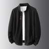 【DDS】【100%棉】大依优型大码男装全棉春季休闲卫衣外套纯棉夹克商务百搭运动长袖 商品缩略图4