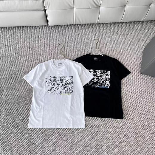 F022764新春限定植绒毛茸1996标语时尚短袖T恤 商品图0