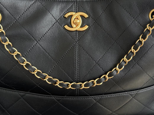 香奶奶 25A 全皮hobo 黑色托特包 商品图7