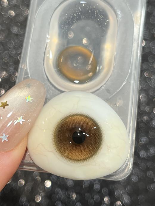 Kira Fairy（kirafairy）日抛(十片装)   橘子灯盏 「771」 直径14.2mm 商品图4