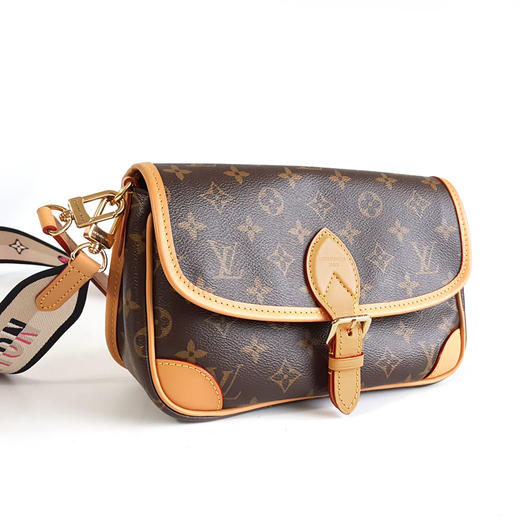 【95新】LV路易威登DIANE手袋M45985老花黑肩带DIANE法棍包单肩包女士260226AK10 商品图2