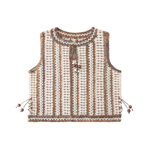 苏苏姐家随野背心手工DIY编织钩针衣服毛线团上衣材料包 商品图4