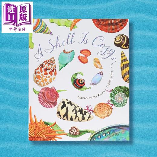 【中商原版】贝壳很舒服 Sylvia Long A Shell Is Cozy 英文原版 儿童百科绘本 精彩自然科普读物 进口童书 精装 精品绘本 商品图4