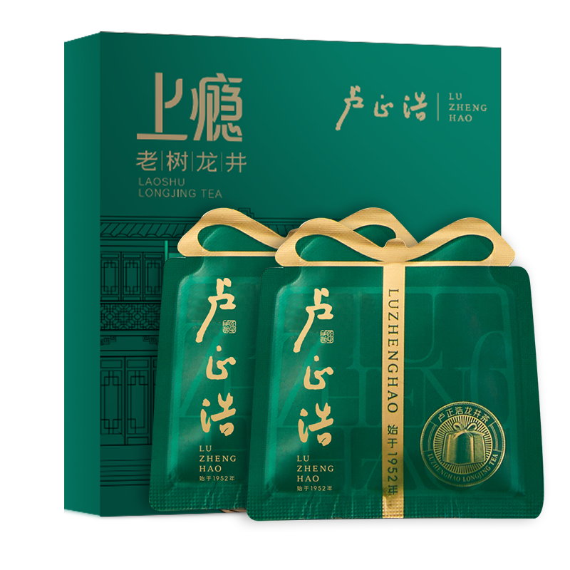 卢正浩明前上瘾龙井茶品鉴装6g（3g*2包）-赠品单拍不发