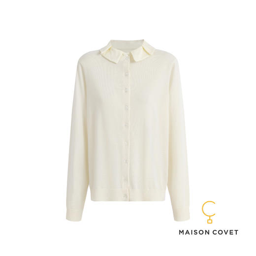 MAISON COVET 荷叶边圆领上衣 商品图1