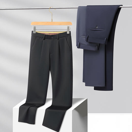 【DWD】大依优型大码男装弹力商务休闲裤西裤商务休闲百搭休闲西装长裤 商品图6
