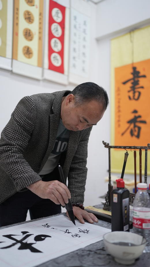 【雷振东书法】雷小翼老师三叔书法作品定制客厅书房禅房写香火书法定制 商品图8