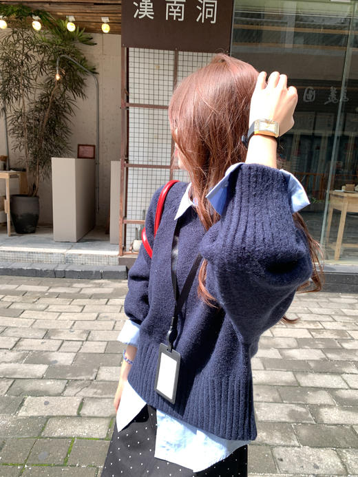 <曾小咸推荐>3.2现货秒杀！微信超特价！韩版2色宽松慵懒风毛衣 日常159.99 立减70 秒杀89.99！ 商品图13