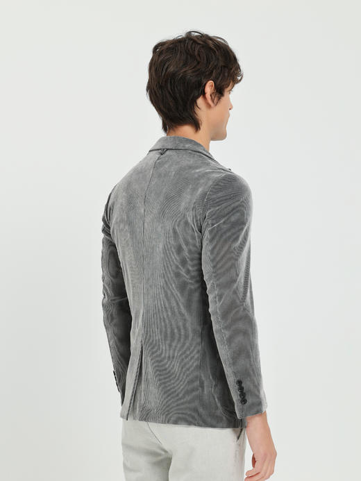 callisto灰色网纱植绒弹力便西 商品图4