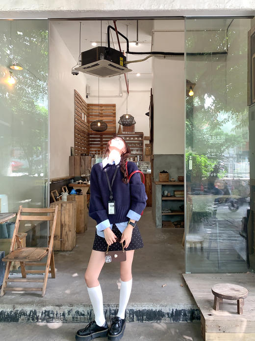 <曾小咸推荐>3.2现货秒杀！微信超特价！韩版2色宽松慵懒风毛衣 日常159.99 立减70 秒杀89.99！ 商品图6