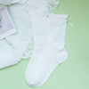 【59元3双】女士春夏时尚堆堆袜蝴蝶结荷叶边薄袜舒适百搭女袜【2612501】 商品缩略图1