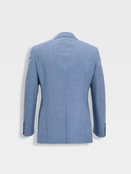 callisto蓝灰色绵羊毛西服 商品图1