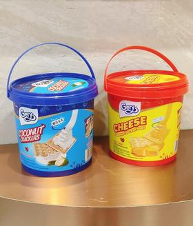 【预售15天】🔥29.9到手两桶👉印尼进口【Gery芝莉奶酪/椰子夹心饼干】🧧金黄酥脆的饼干 + 浓郁奶酪/椰子夹心 开团价：29.9/2桶，再额外赠送礼袋一个！