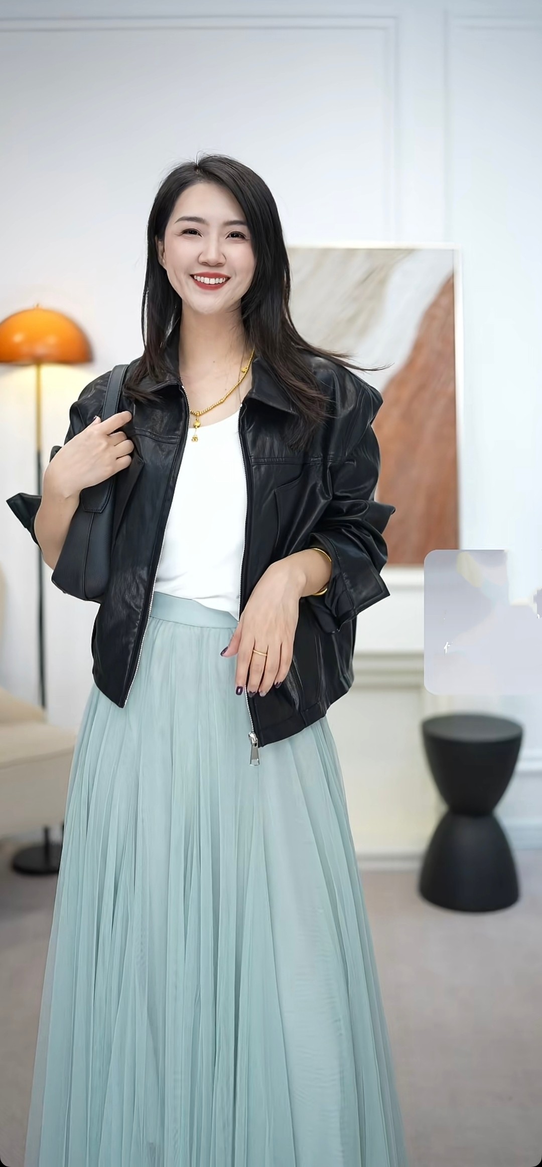 摩登时代|美式复古蛋白皮皮衣外套