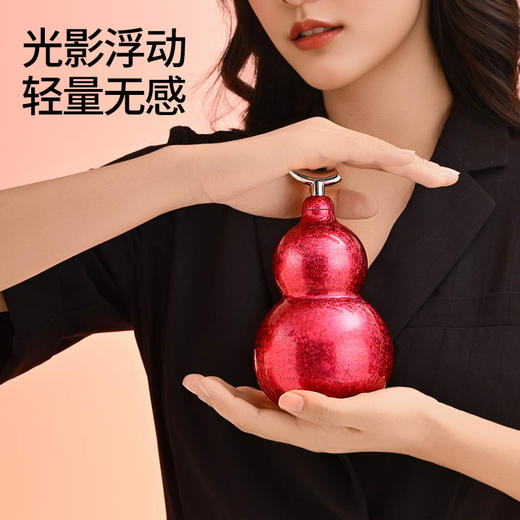 鹤玺高端冰裂纹防漏便携式葫芦杯保温吸管杯创意高颜值男女随行杯 商品图4