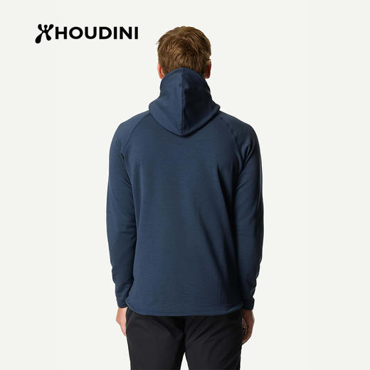 HOUDINI胡丁尼Power Up Light魔术大师轻量版男连帽抓绒外套 830078 商品图2