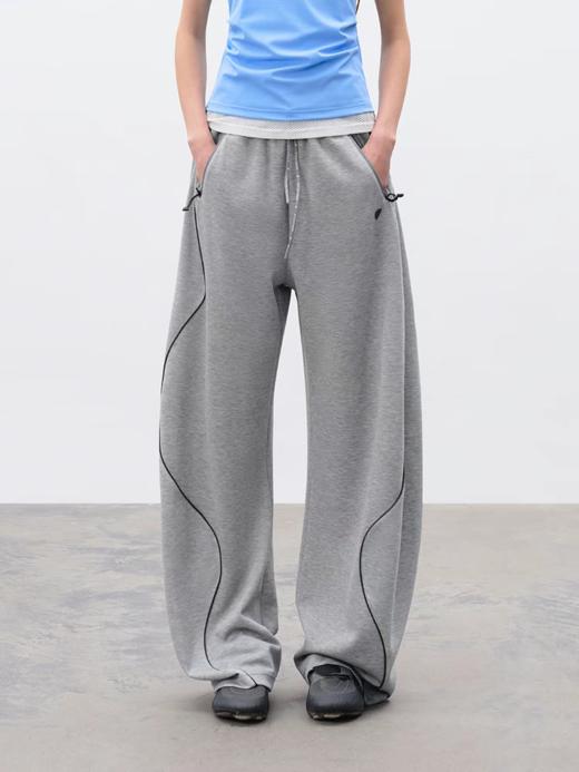 半圆/C61130056/莫代尔混纺亲肤弯刀裤 商品图2