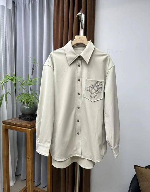 原单宽松扩板挺括感衬衫 商品图1