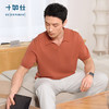 【春夏新品】十如仕男士通勤休闲高洁纱毛衣海鸥领POLO衫短袖P03-03 商品缩略图0