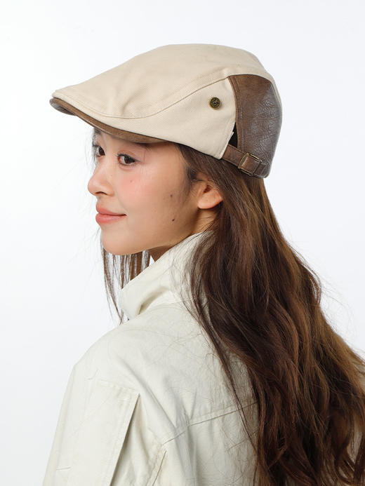 时尚复古拼皮小标前进帽-纪念日百货门店同款169095631 商品图3