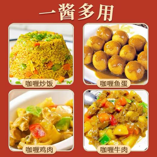 泰式椰香黄咖喱酱1kg商用冷冻泰式咖喱酱椰香咖喱泰国餐饮茶餐厅咖喱饭 商品图6