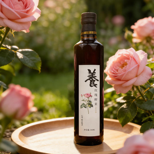 【静思书轩】净斯玫瑰酵素一瓶，五年窖藏生态原料发酵东方食养 商品图2